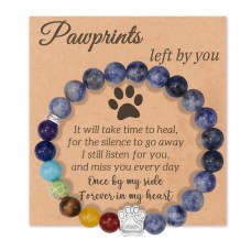 Dog Pet Memorial gifts, Pet Loss Sympathy Gifts, Rainbow Bridge Pet Memorial Gift-HD005-blue