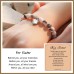 HGDEER Natural Stone Sister Bracelet, Sister Meaningful Gifts for Women Girls with Gift Message Card HA001-Sister-big