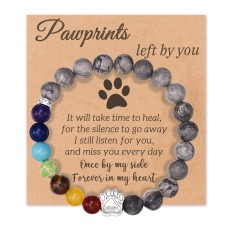 Pet Loss Gifts, Pet Memorial Sympathy Gifts, Rainbow Bridge Pet Memorial Gift-HD005-black