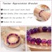 Teacher Appreciation Gift, Teacher Gifts for Women, Mentor Gifts Teacher Bracelet HC003-Purple-new